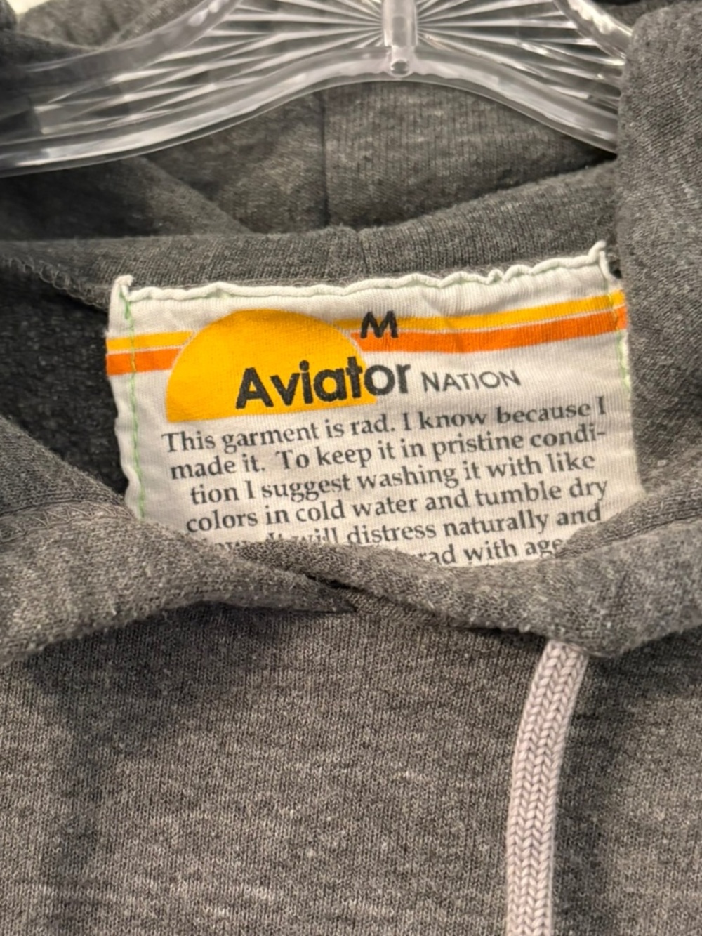 Aviator Nation - Logo Pullover Relaxed Hoodie - Picture 5 of 5